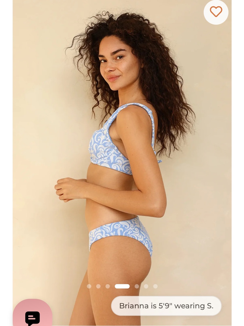 Dippin' Daisy's Blue Paisley Underwire Bikini Top - Picture 4 of 8